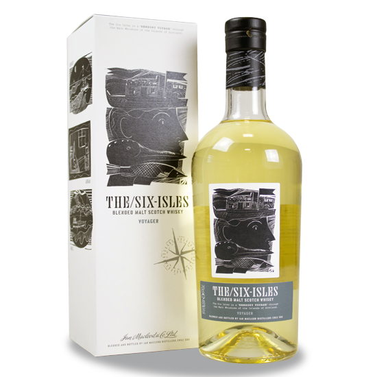 THE 6 ISLES WHISKY VOYAGER 46% 70CL
